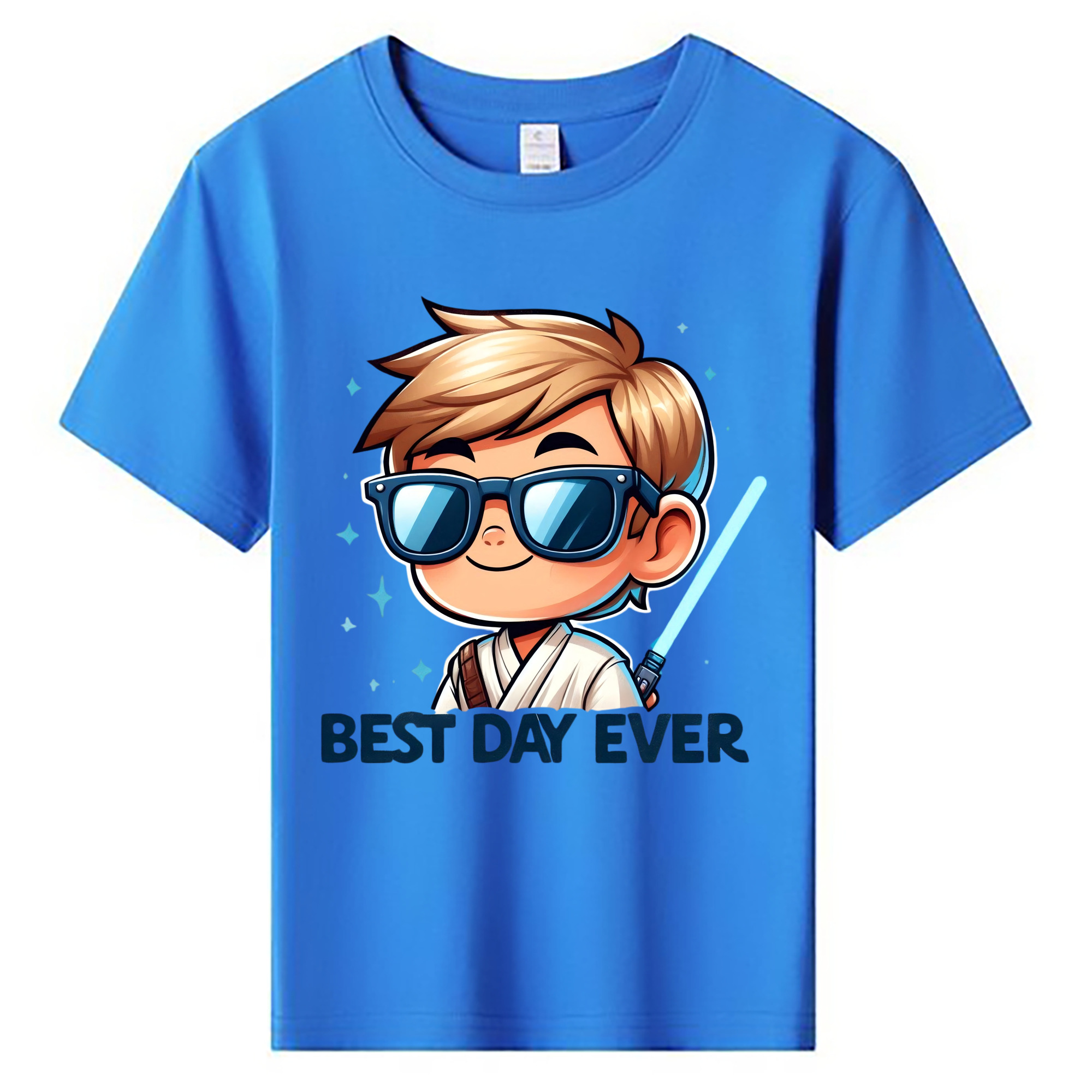 （画像用） スター・ウォーズ Star Wars 綿100％キッズTシャツ（フロントプリント）